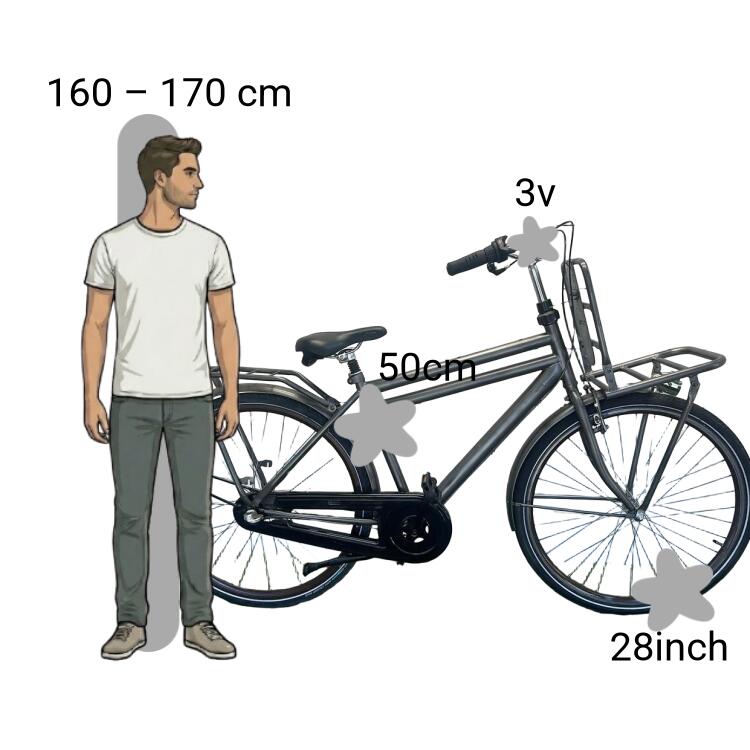Bicicleta usada Popal Transportfiets 2/4