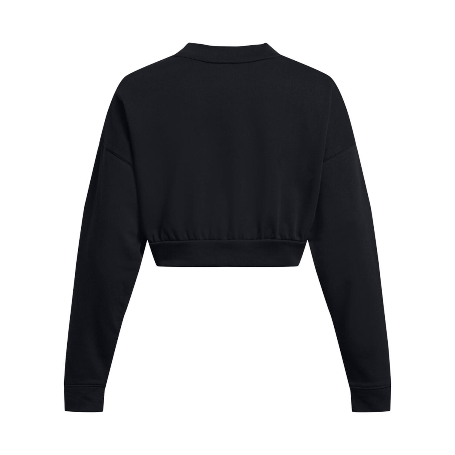 Dames sweatshirt met oversized ronde hals Under Armour Rival Terry 5/5