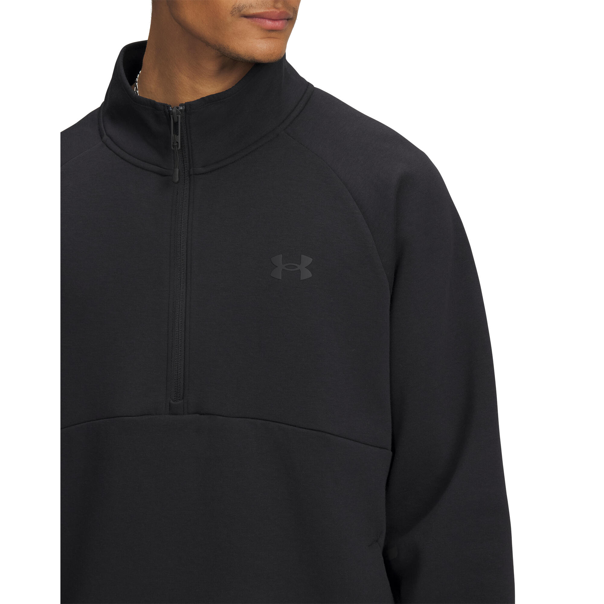 Sweatshirt 1/2 zip poche kangourou Under Armour Unstoppable Fleece 3/3