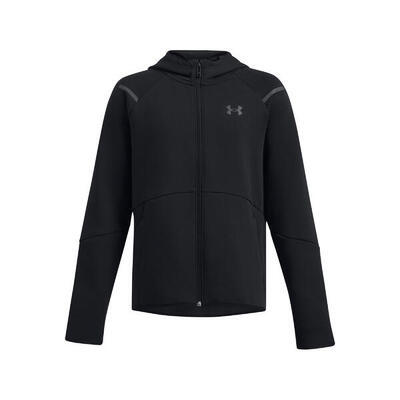Zipped fleece hoodie voor kinderen under armour unstoppable fleece