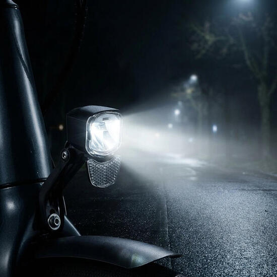 LITEMOVE Frontlicht mit Fernlicht RX-E90 Gabelhalterung - starke Ausleuchtung...