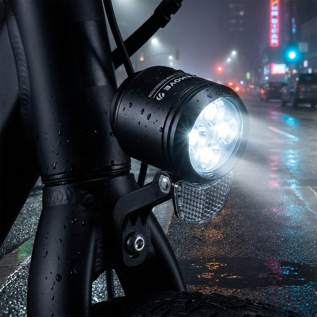Litemove Scheinwerfer AE-200 für Speed Pedelecs für Gabelbefestigung 2/2