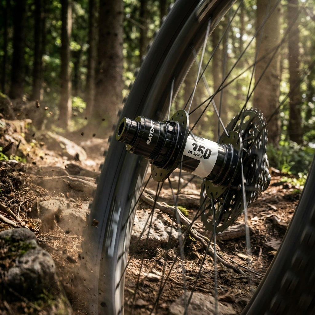 DT Swiss HR-Nabe 350 MTB DB 148/12mm TA Boost, IS 6-b., 28L, Sram XD 2/2