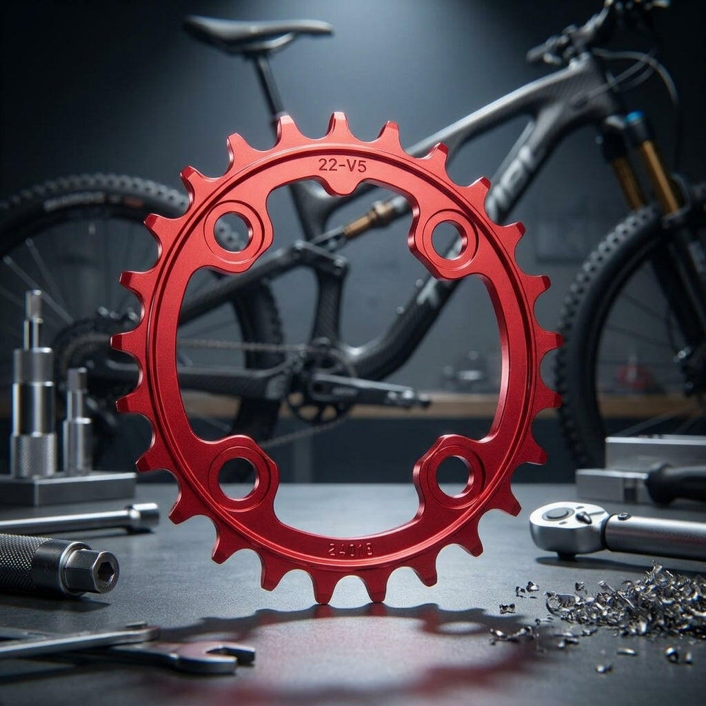 Truvativ Plateau 22 dents alu ROUGE 2/2