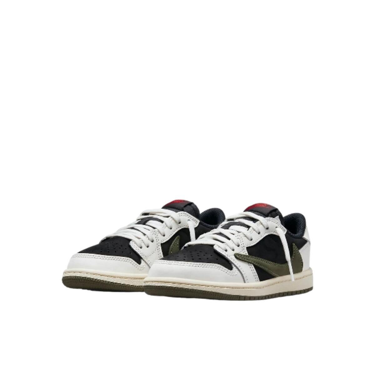 Tenis  1 Retro Low OG SP Travis Scott Olive Enfants et Bébés 2/5