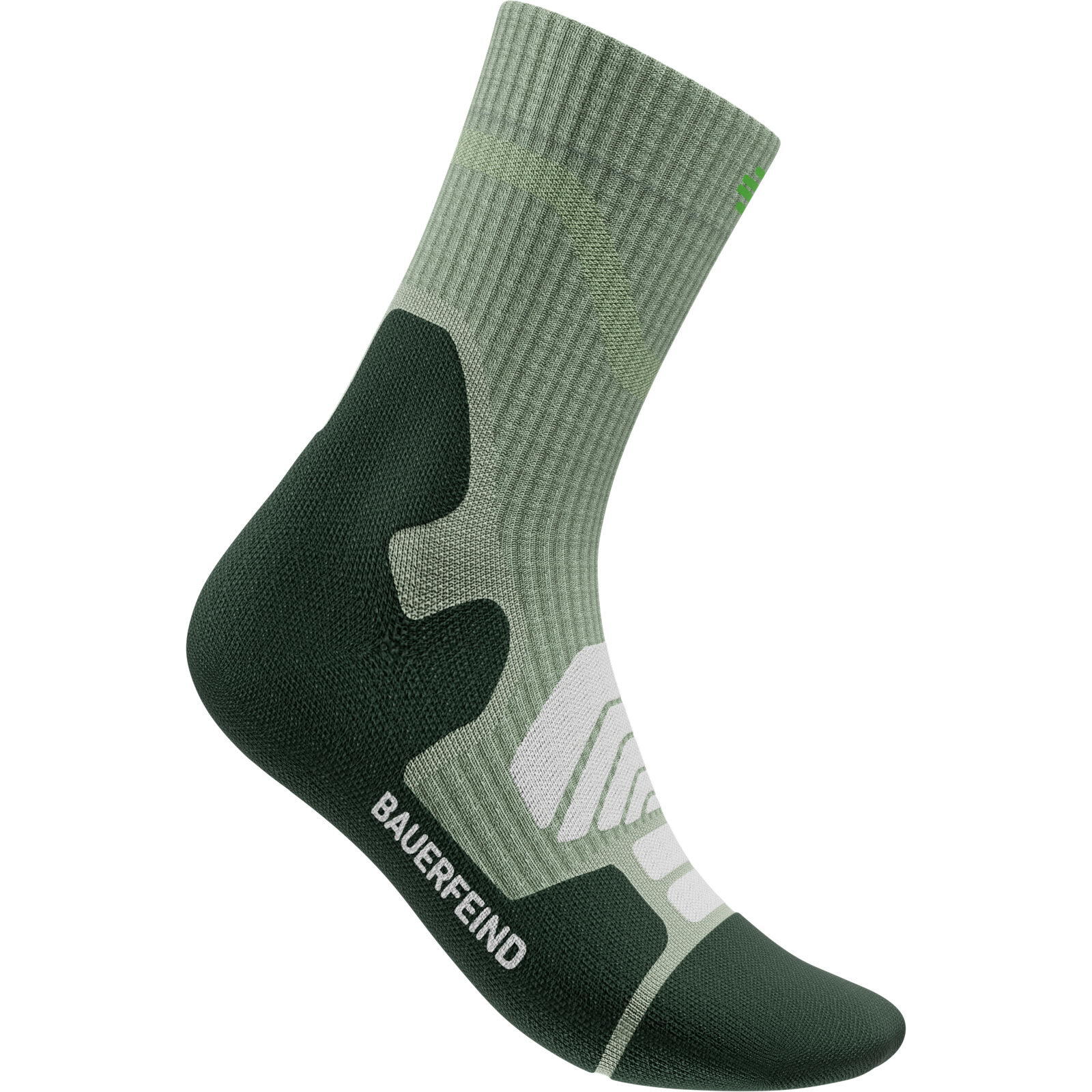 Calcetines de media altura de merino para mujer Bauerfeind Merino 3/7