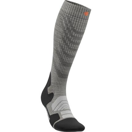 Wandersocken Outdoor Merino Compression Socks Damen stone grey
