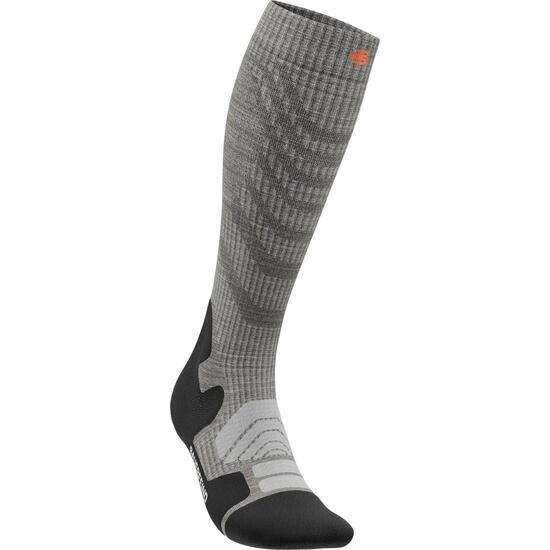 Wandersocken Outdoor Merino Compression Socks Damen stone grey
