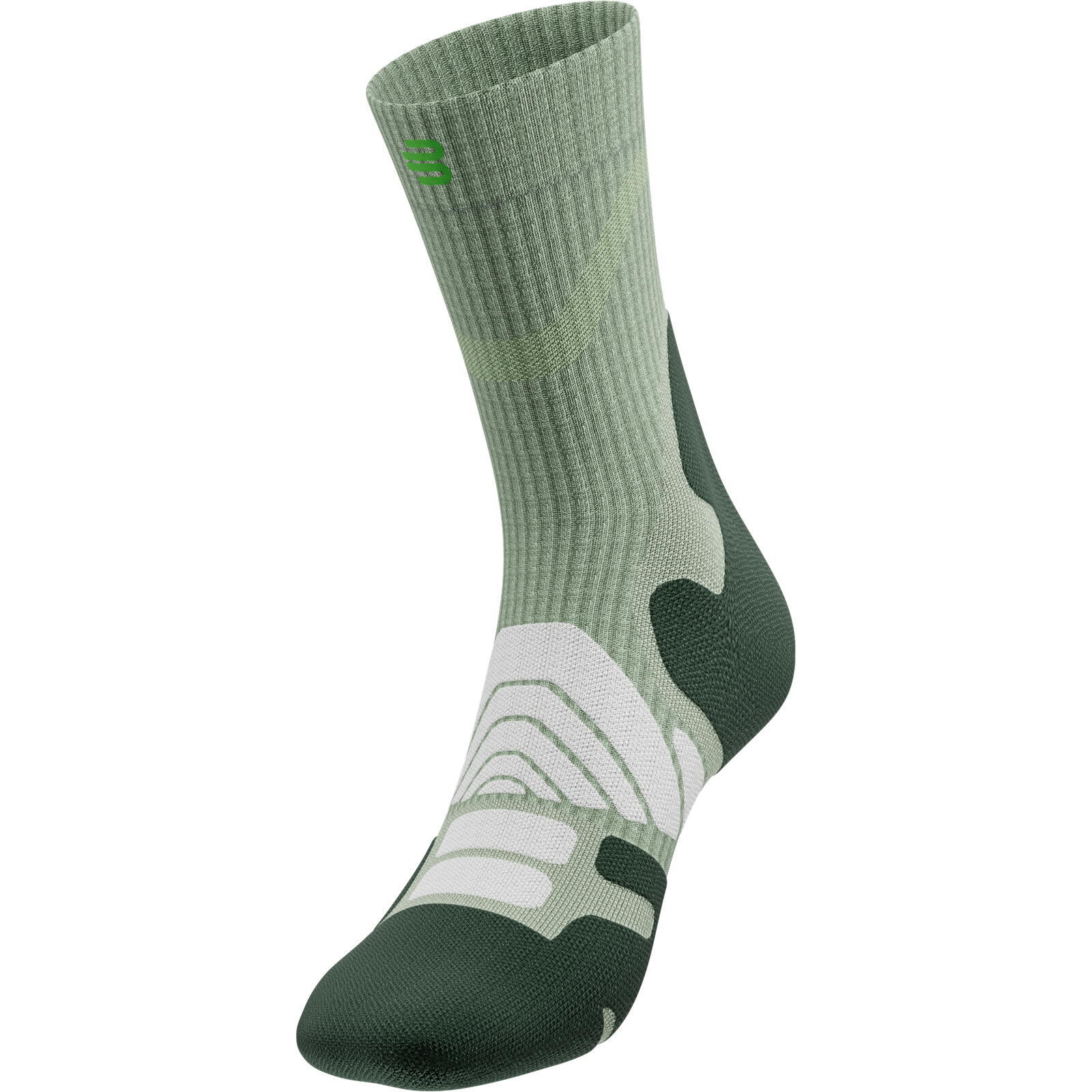 Calcetines de media altura de merino para mujer Bauerfeind Merino 2/7