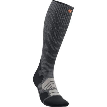 Wandersocken Outdoor Merino Compression Socks Men lava grey