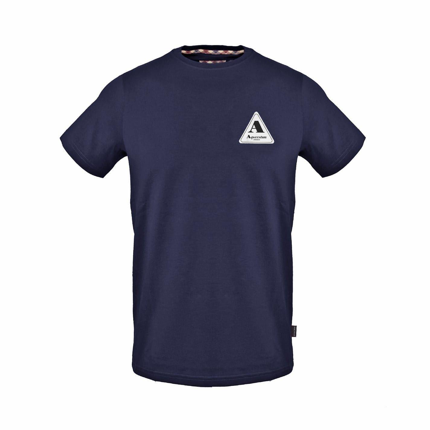 Aquascutum Mens Chest Logo Regular T-Shirt