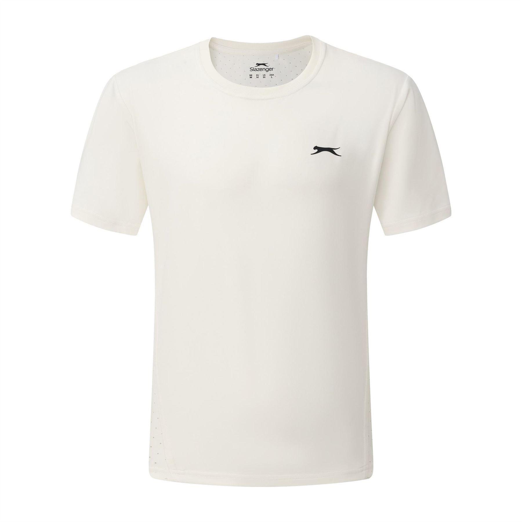 Slazenger Mens Perforated Tennis T-Shirt