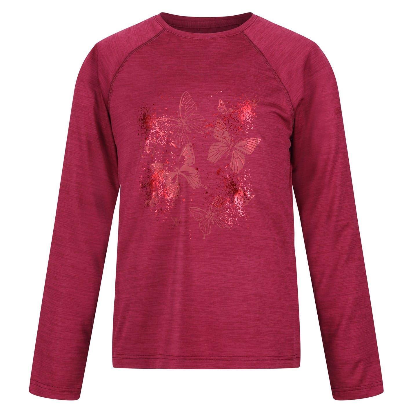 Regatta Girls Butterfly Raglan T-Shirt