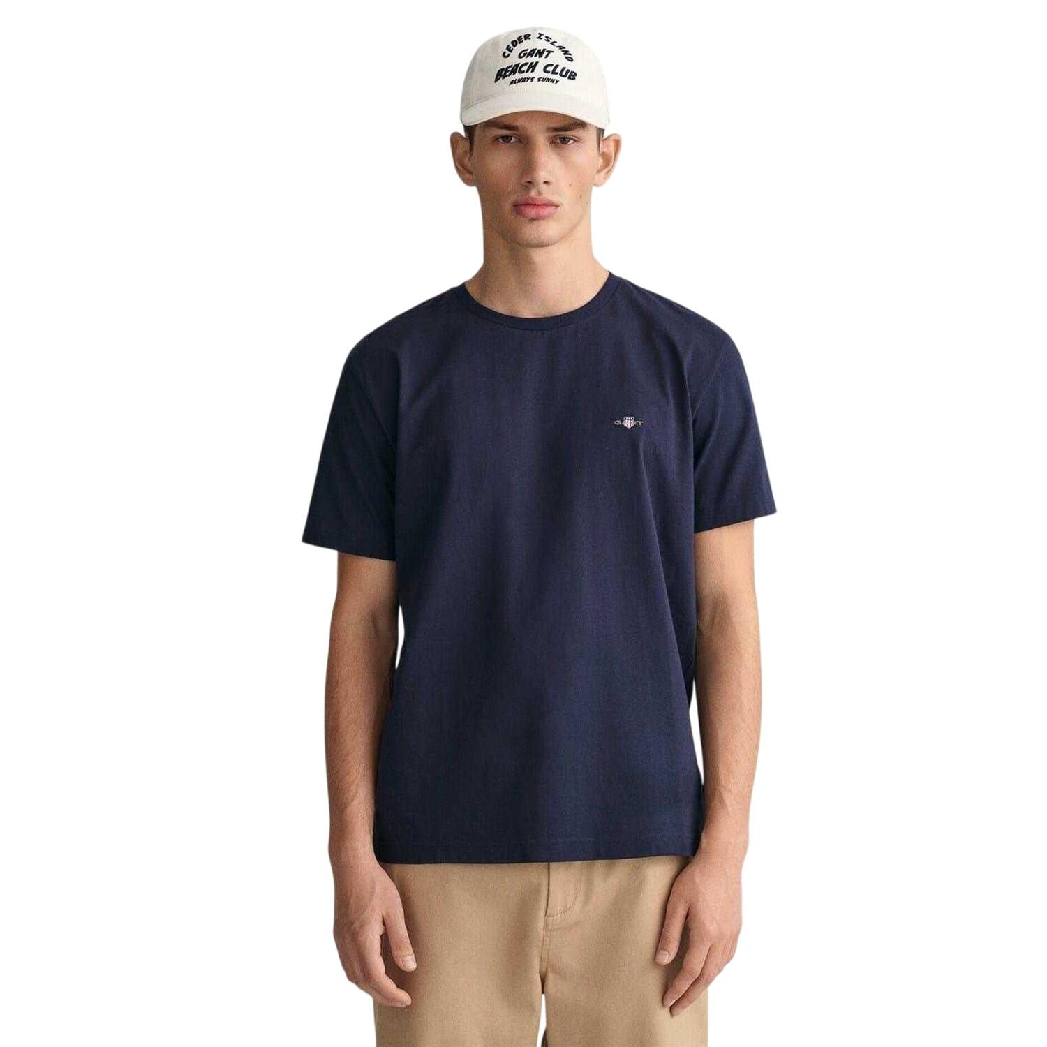 Gant Mens Fit Shield T-Shirt