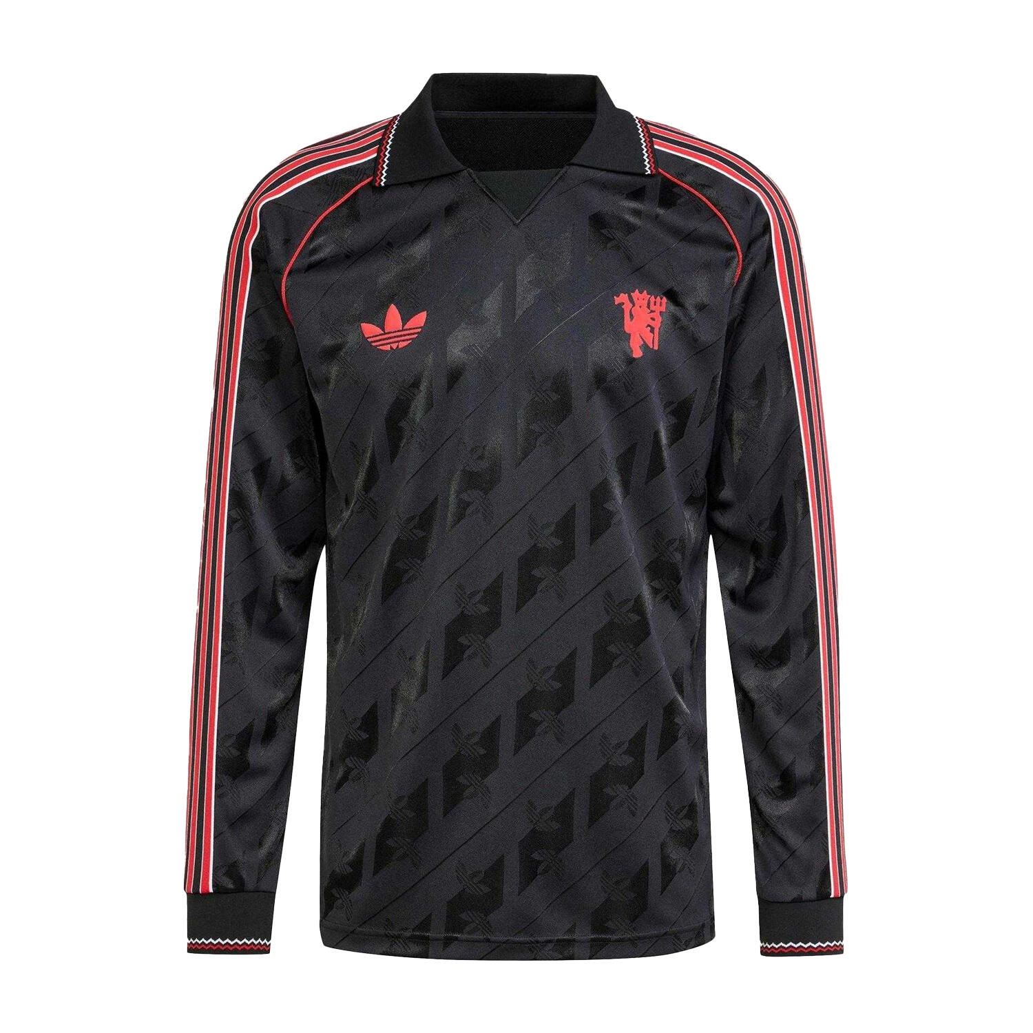 Adidas Mens Manchester United FC Long-Sleeved Jersey