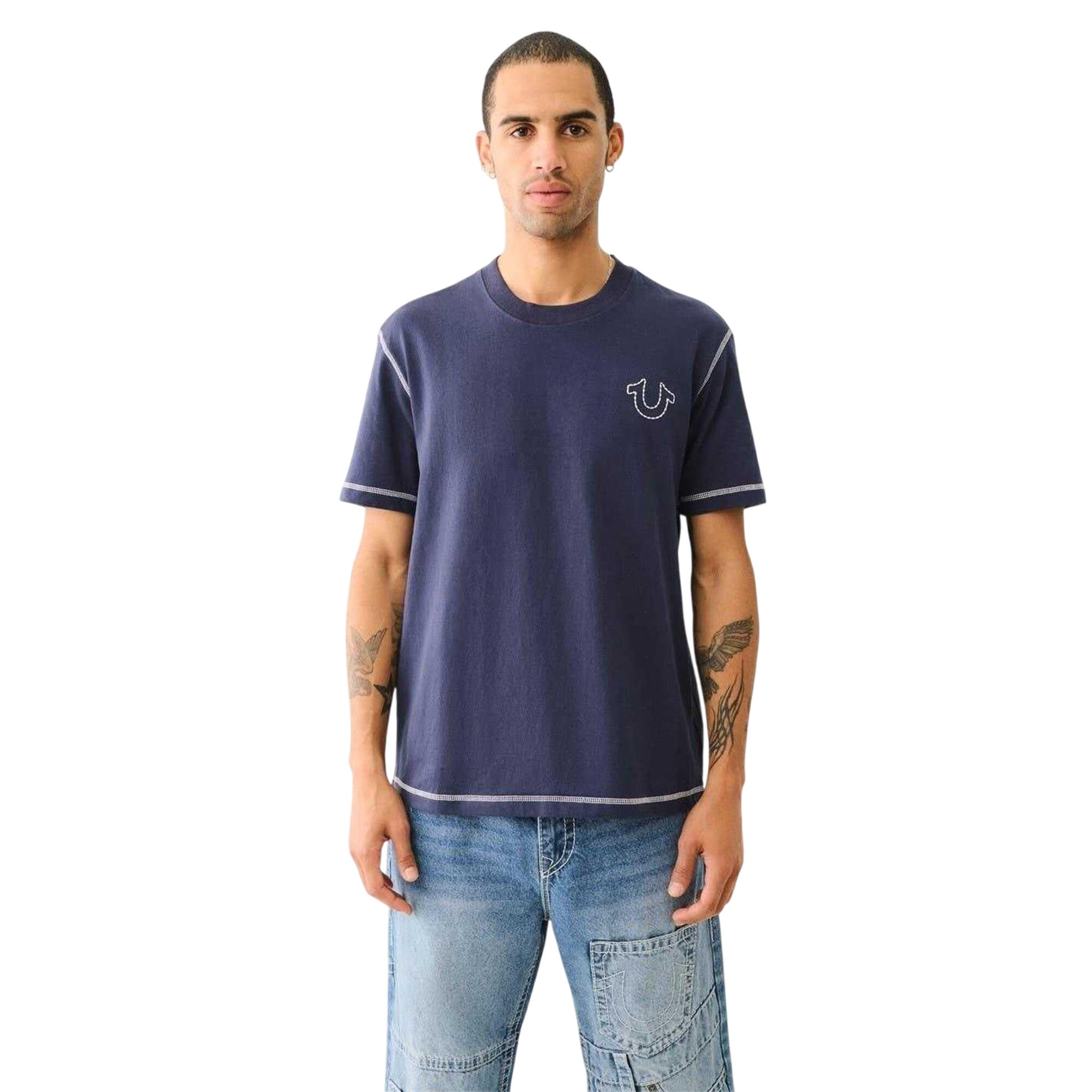 True Religion Mens Horseshoe T-Shirt
