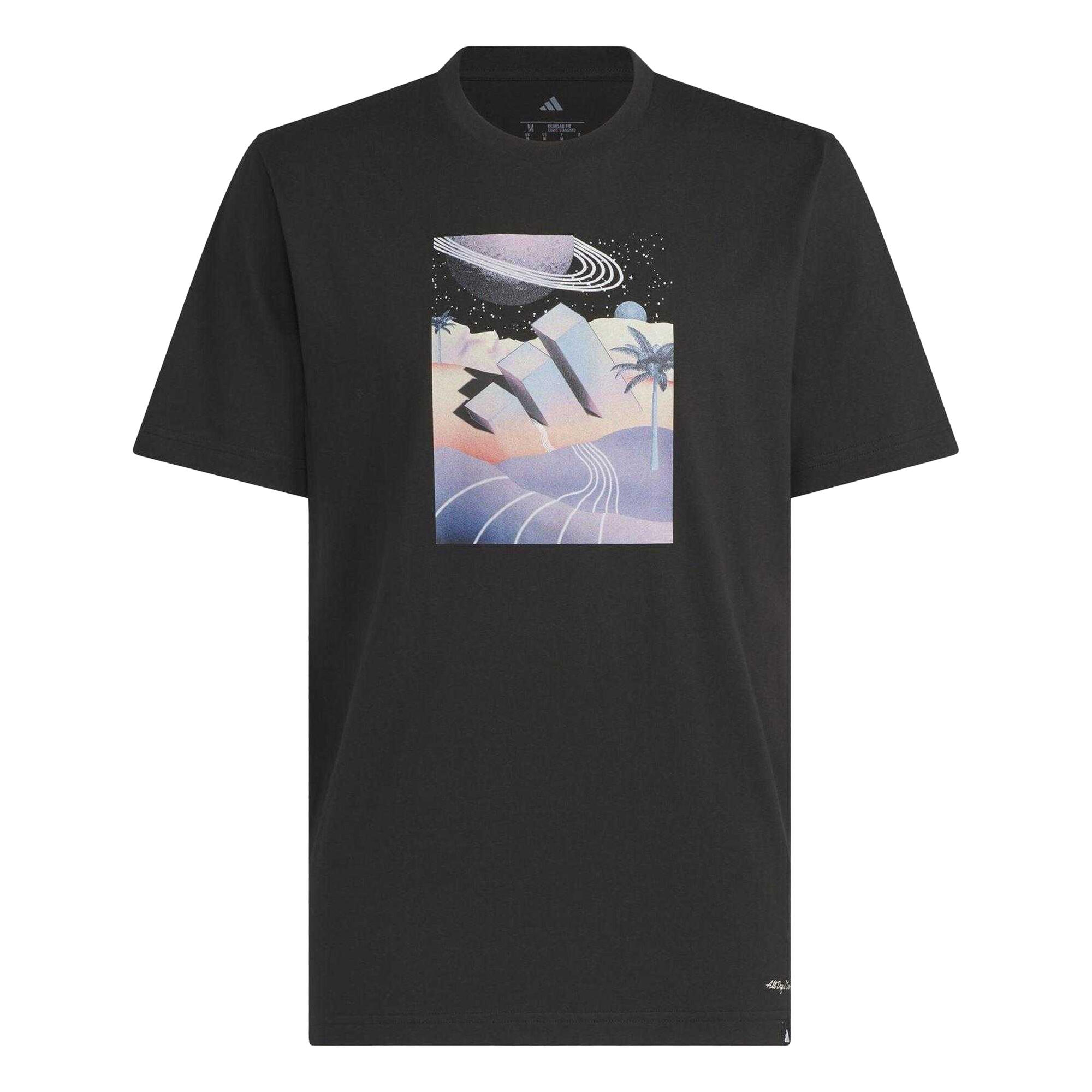 Adidas Mens Galaxy Logo T-Shirt
