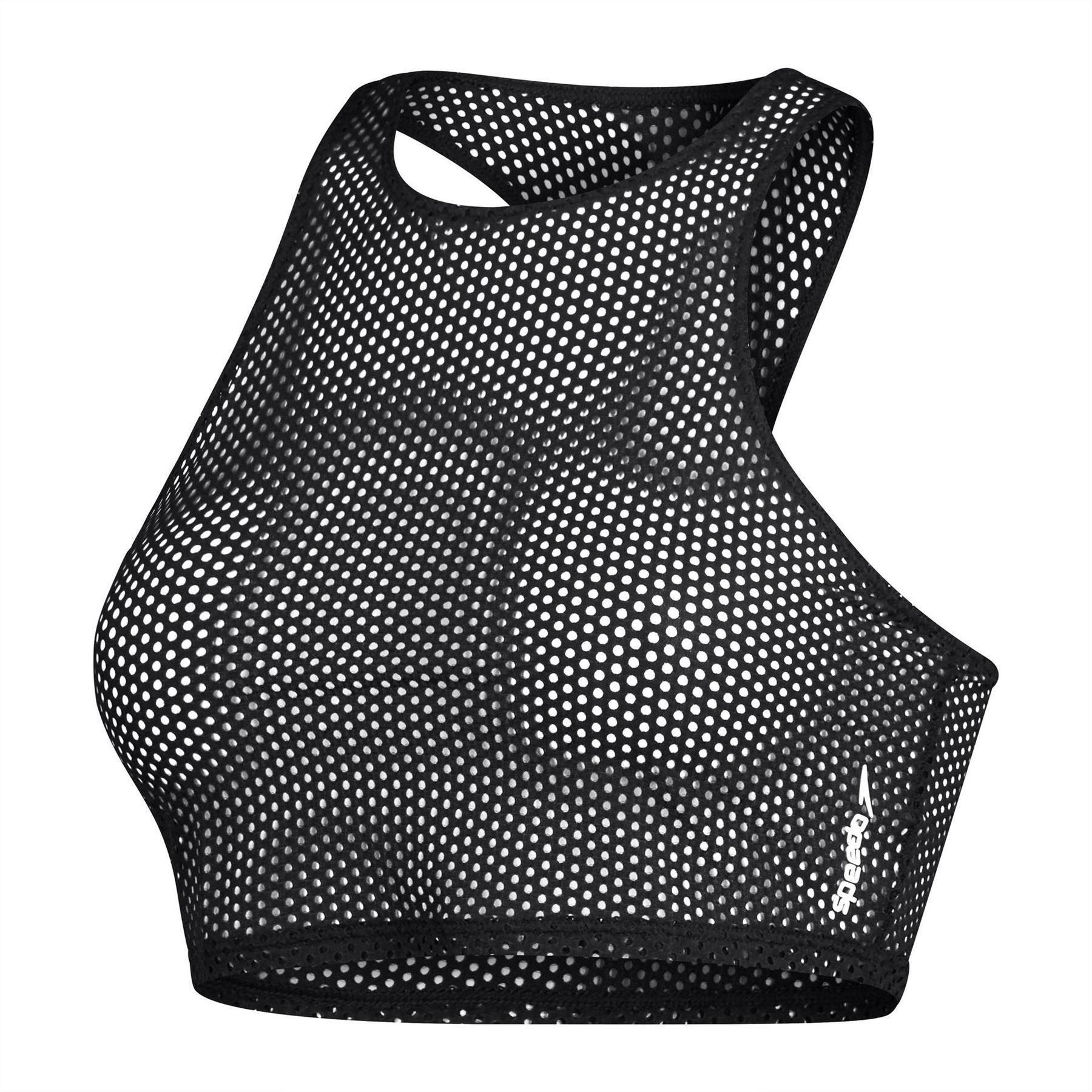 Speedo Womens/Ladies Mesh Crop Top
