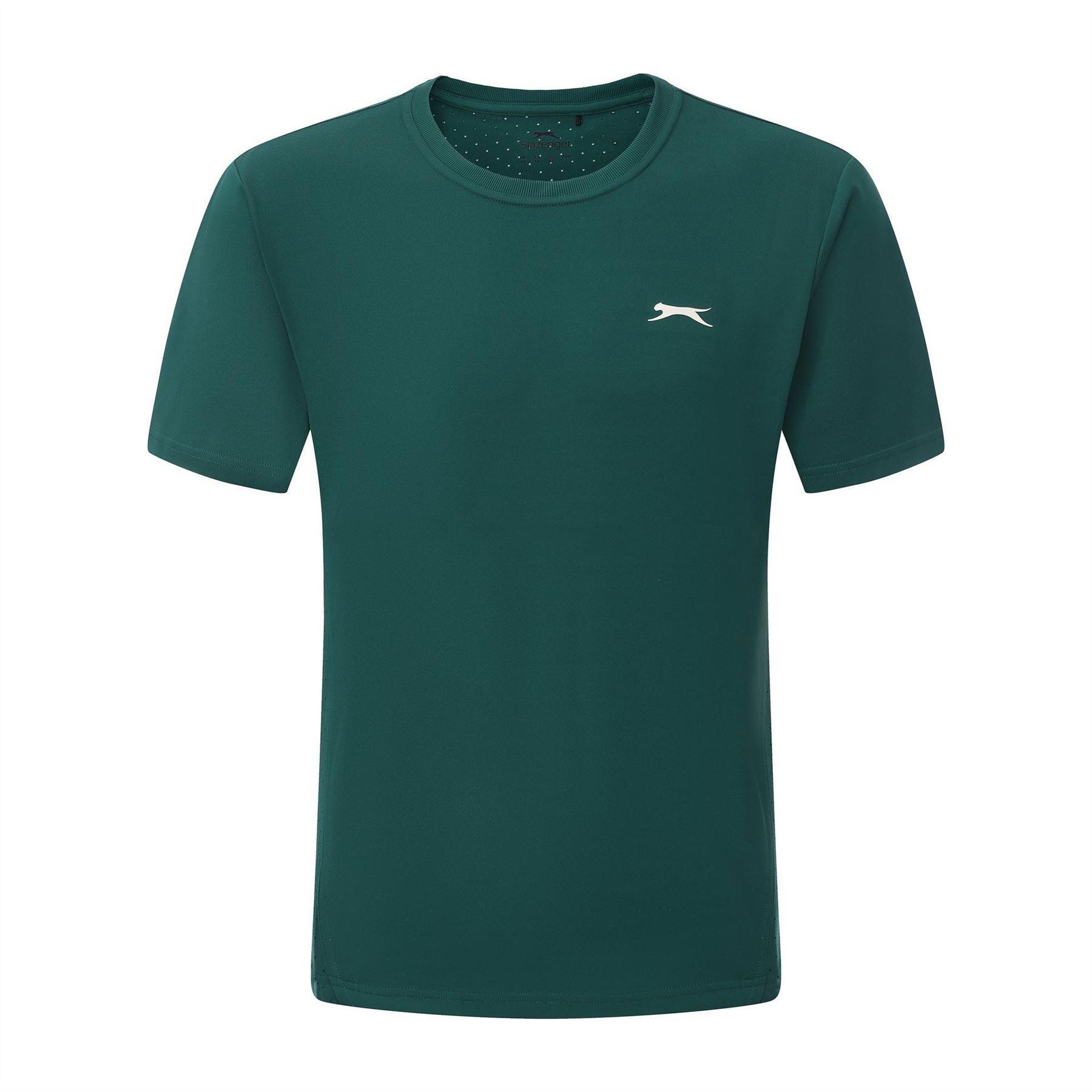 Slazenger Mens Perforated Tennis T-Shirt