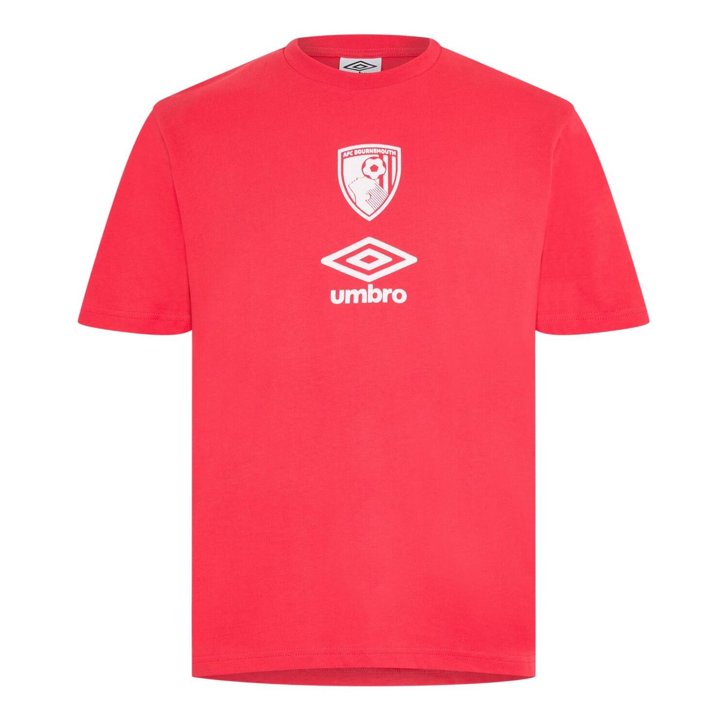 Castore Mens AFC Bournemouth Performance Football Jersey
