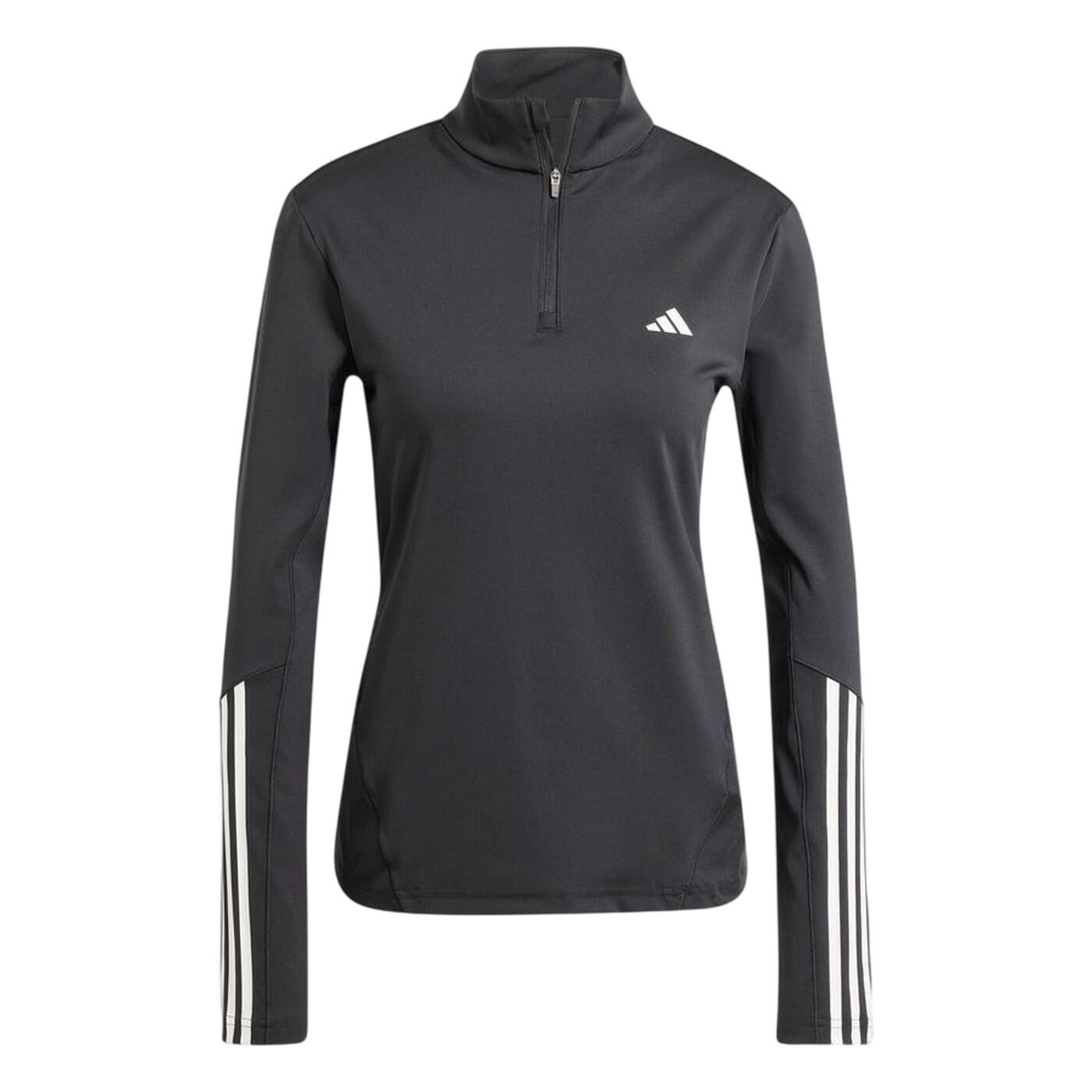 Adidas Womens/Ladies Hyperglam Zip Neck Gym Top
