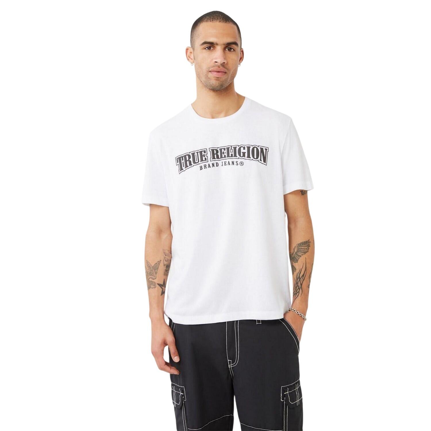 True Religion Mens Horseshoe Relaxed Fit T-Shirt