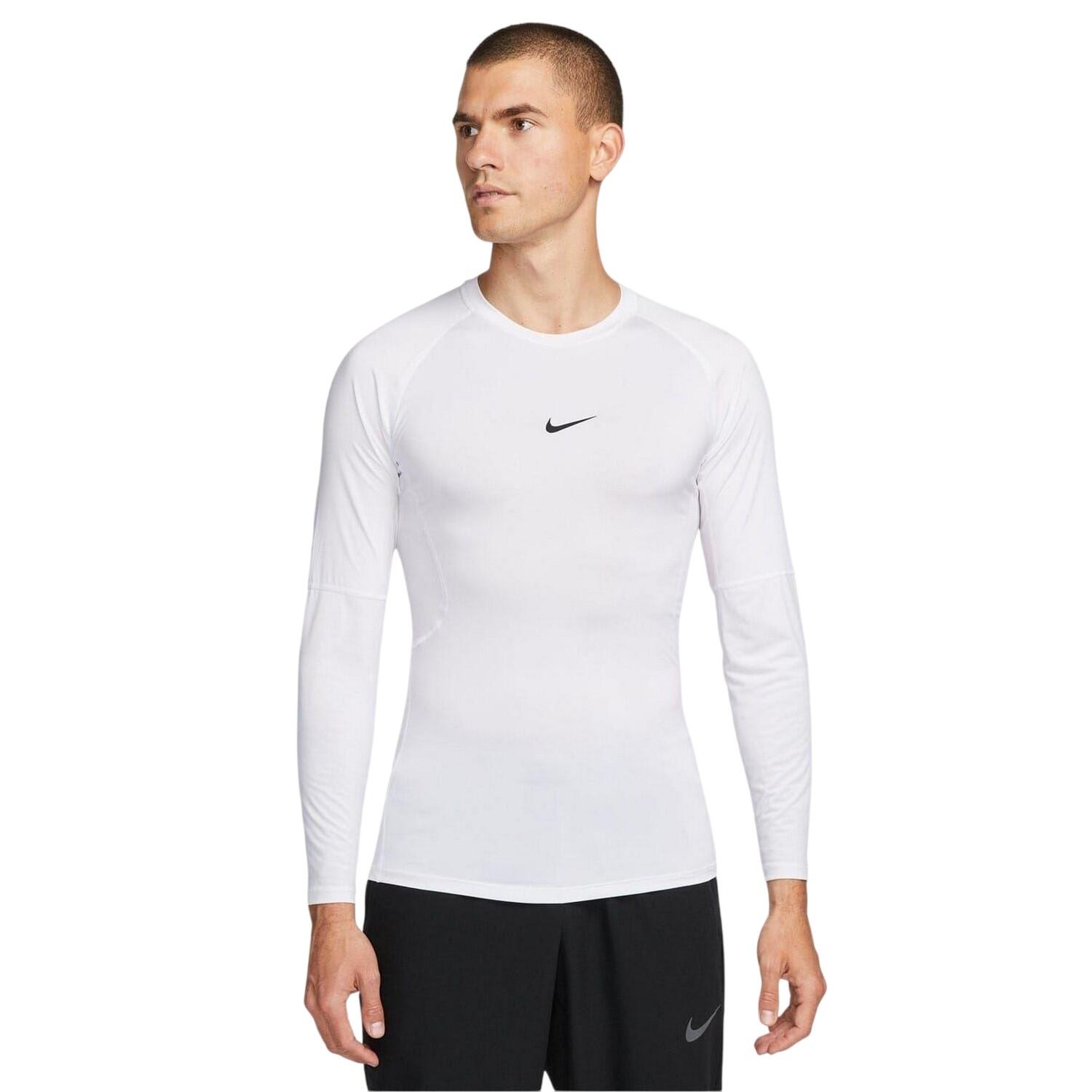 Nike Mens Pro Lettering Print Athletic Base Layer Top