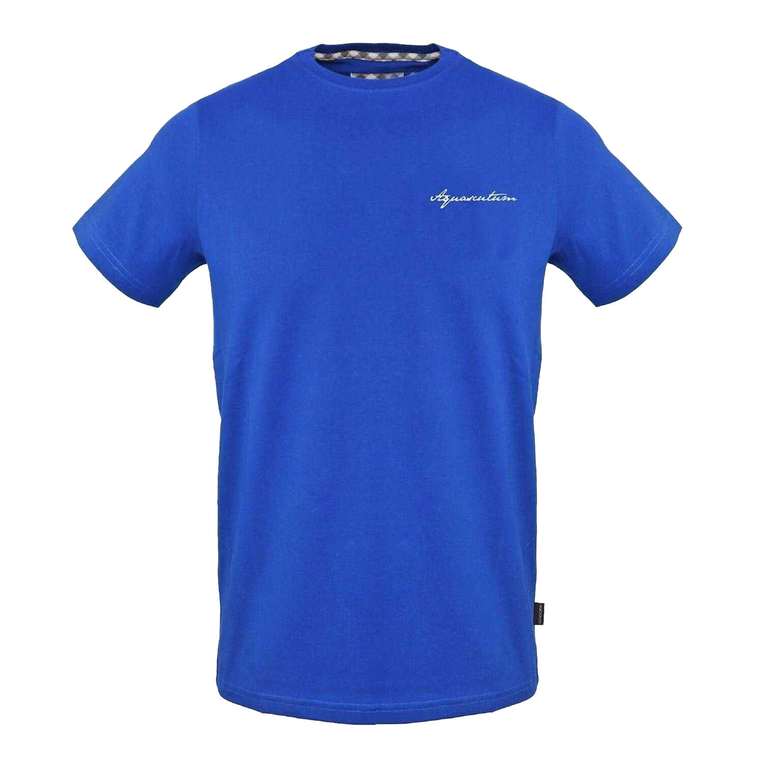 Aquascutum Mens Signature Embroidered T-Shirt