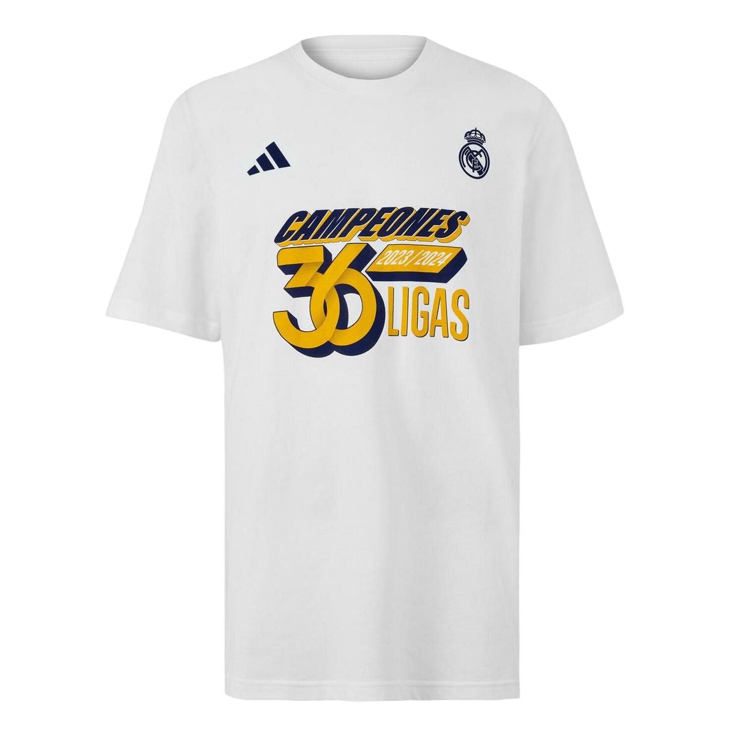 Real Madrid CF Unisex Adult Adidas Regular T-Shirt