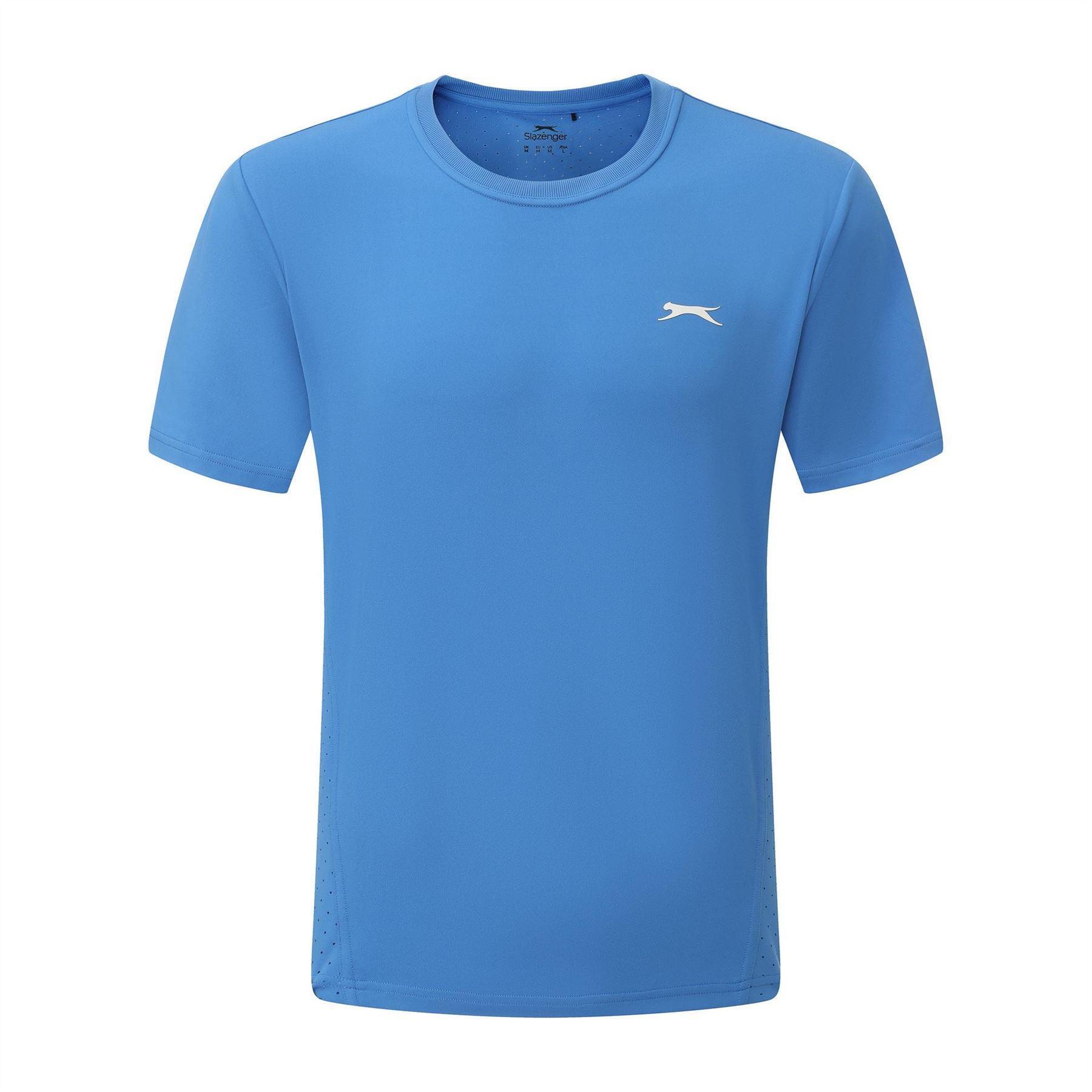 Slazenger Mens Perforated Tennis T-Shirt