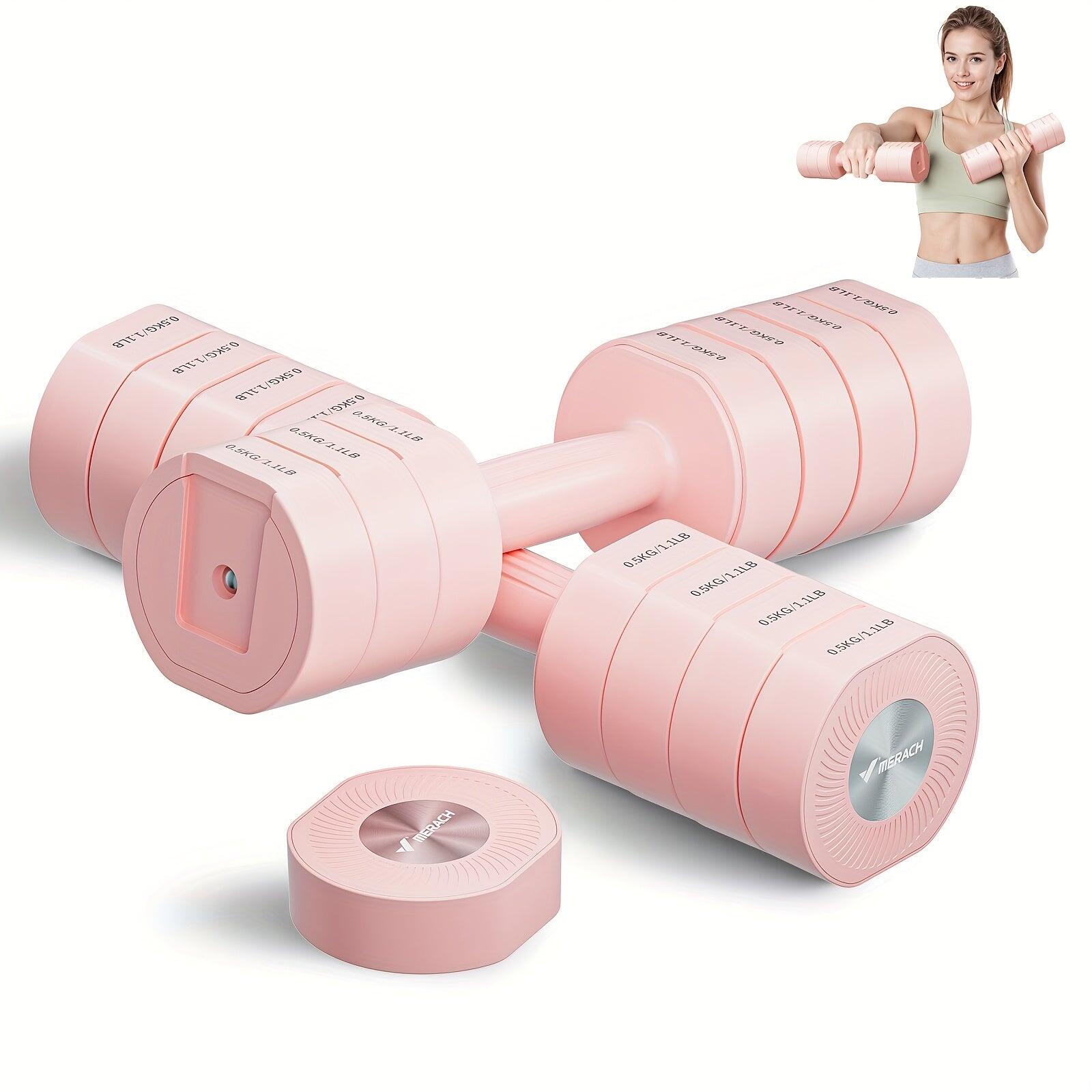 4in1 Adjustable Dumbbell Set (1-4kg Each)