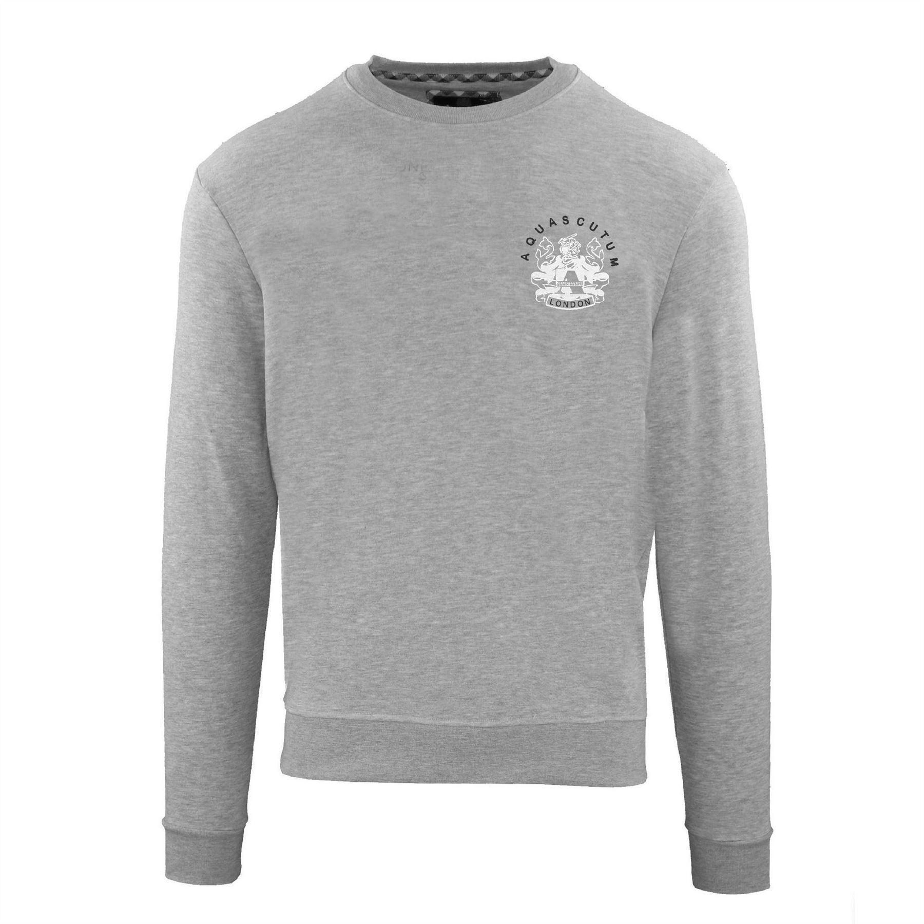 Aquascutum Mens Round Neck Sweatshirt