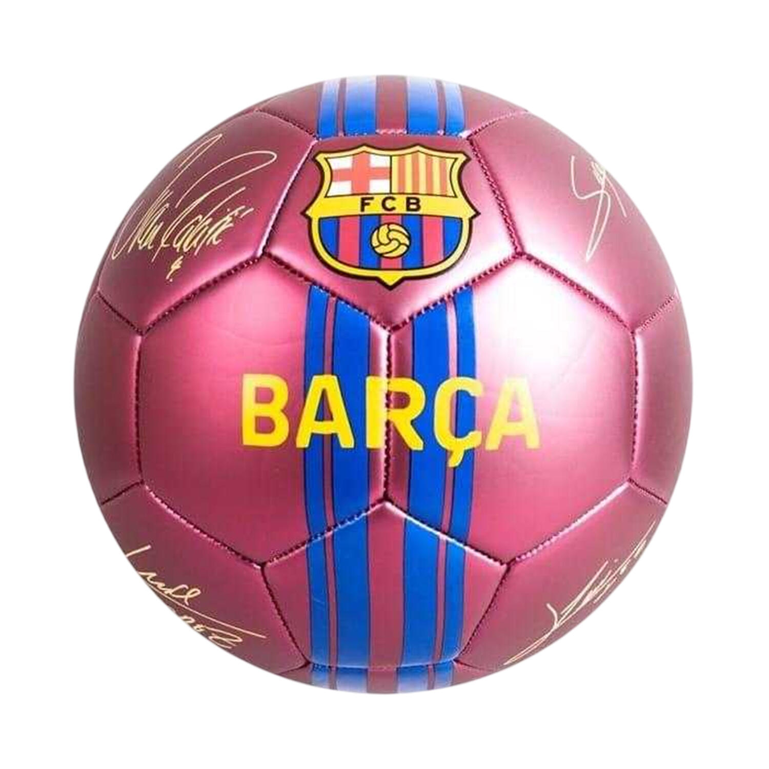 FC Barcelona Team Phantom Lettering Football