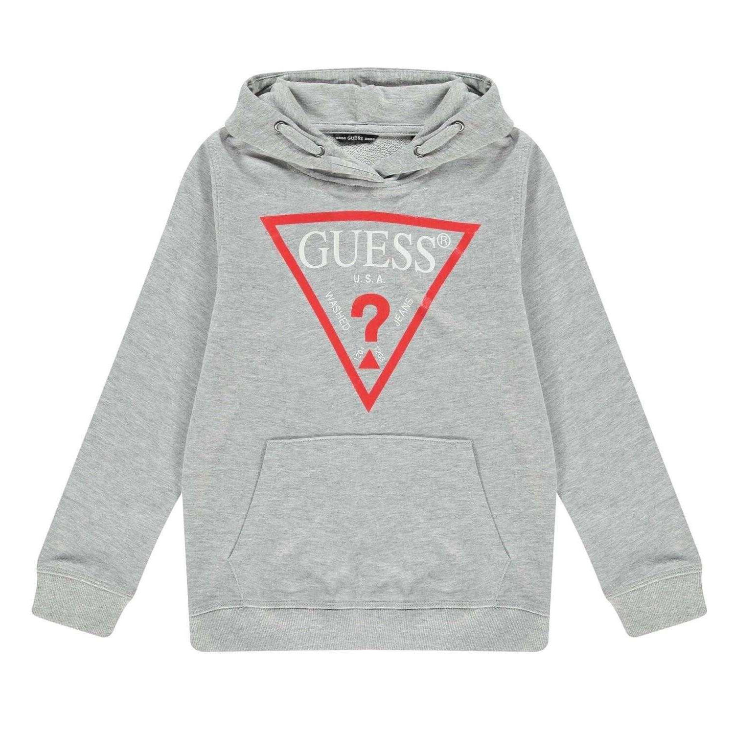 Guess Childrens/Kids Oth Logo Drawstring Hoodie