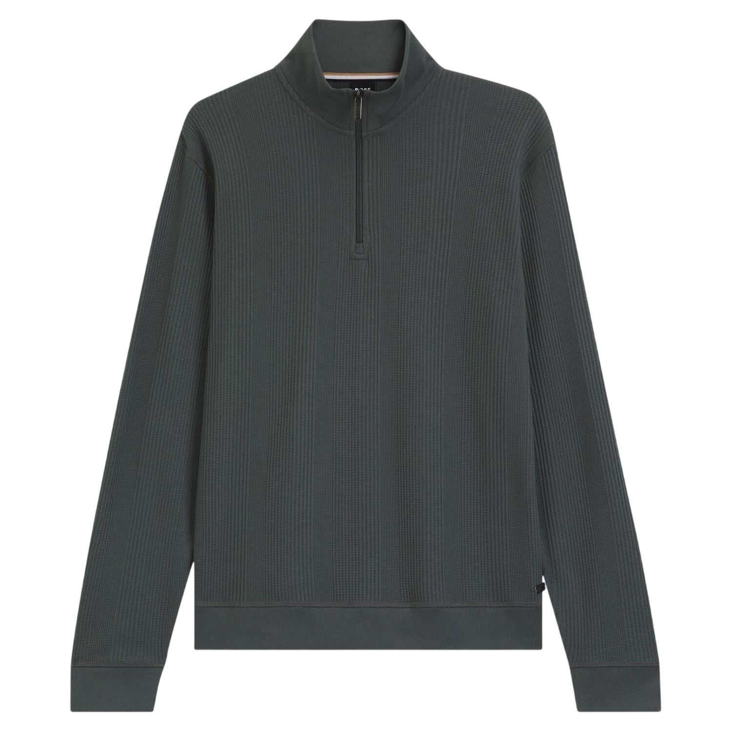 Boss Mens Quarter Zip Jumper
