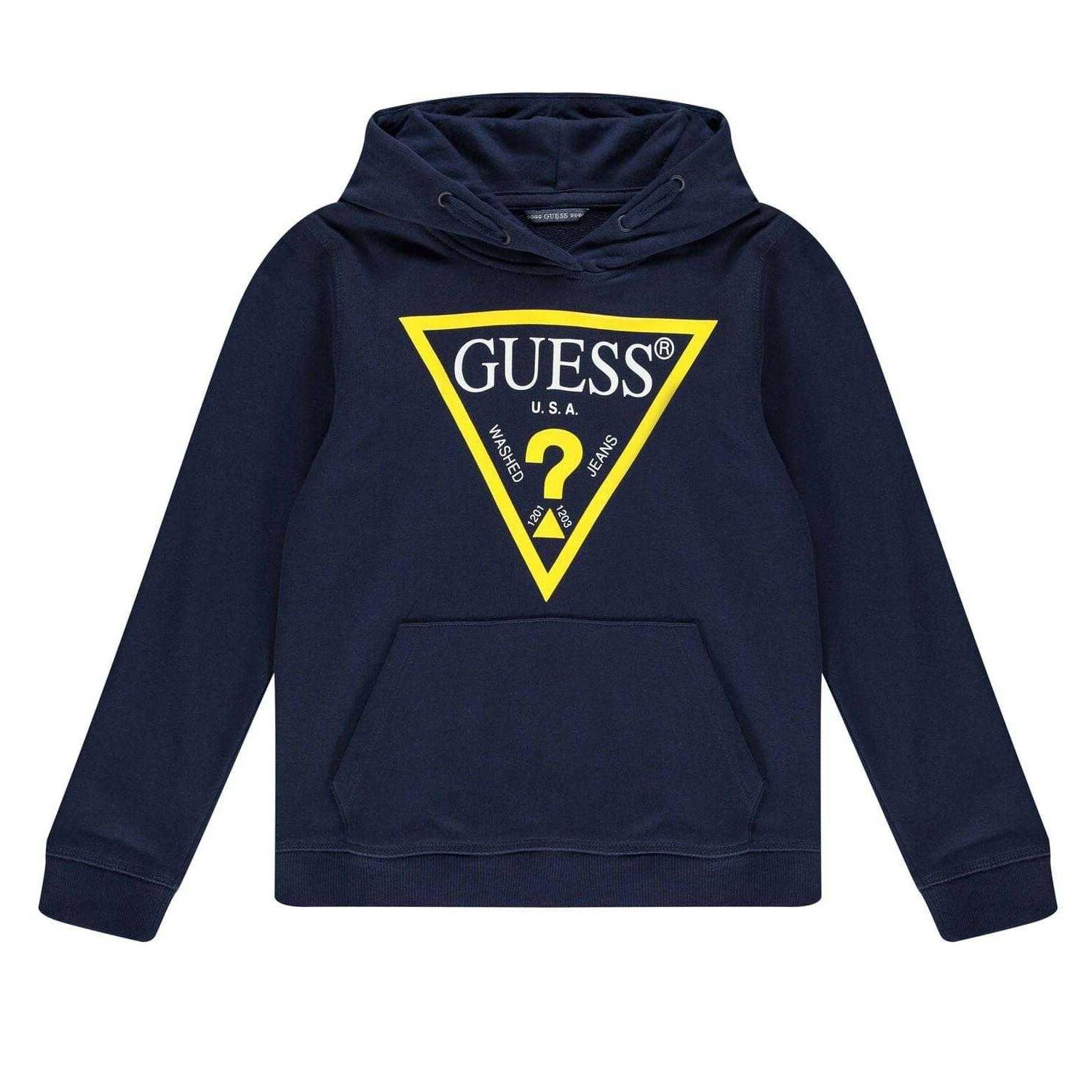 Guess Childrens/Kids Oth Logo Drawstring Hoodie