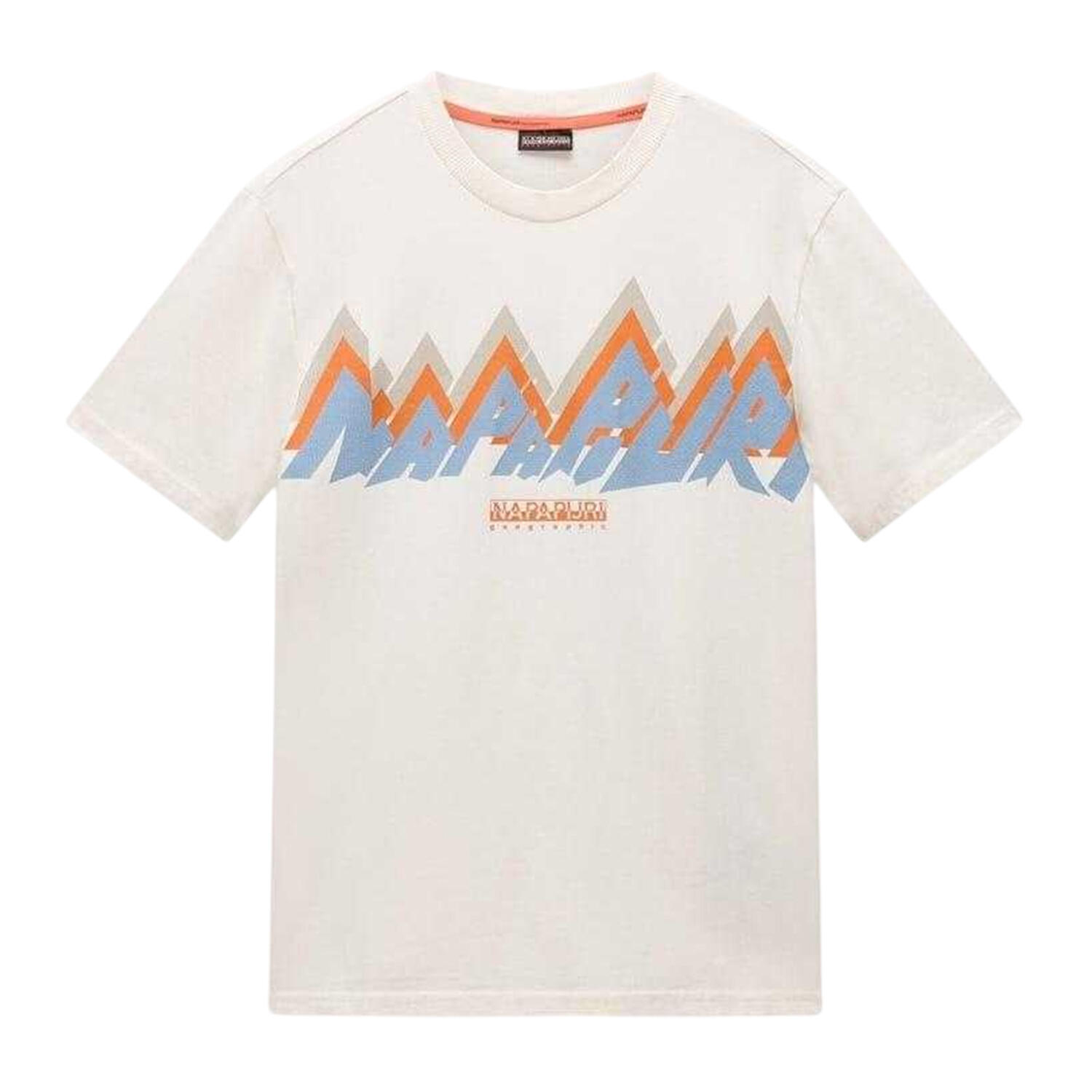 Napapijri Mens Fiemme Crew Neck Oversized T-Shirt
