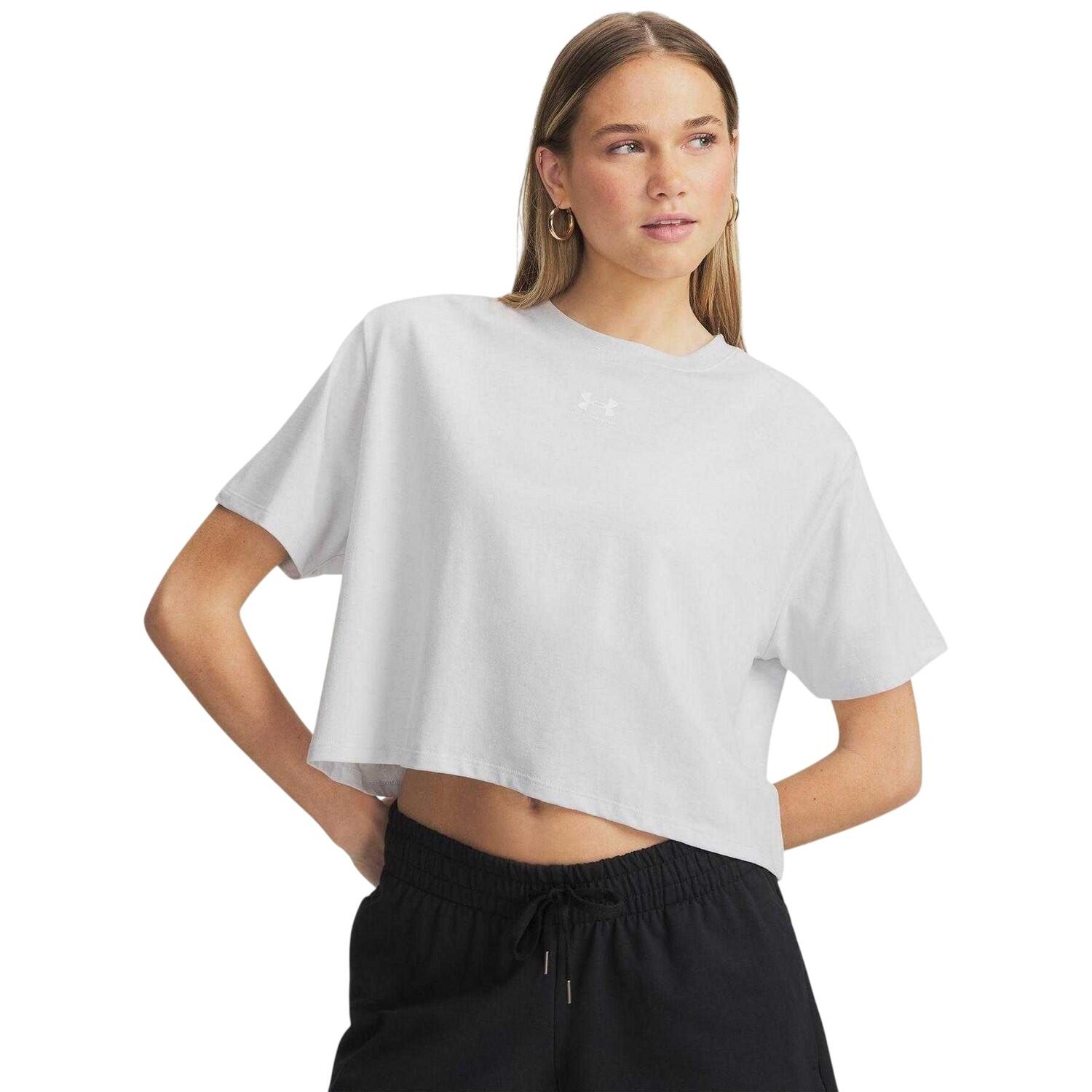 Under Armour Womens/Ladies Rival Cropped Boxy T-Shirt
