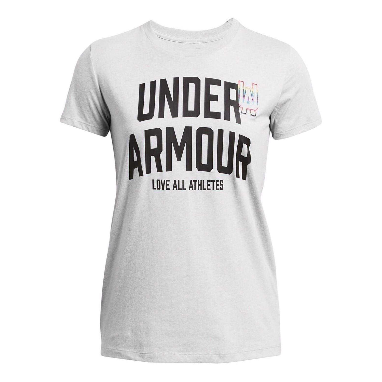 Under Armour Womens/Ladies Pride Embroidered Crew Neck T-Shirt
