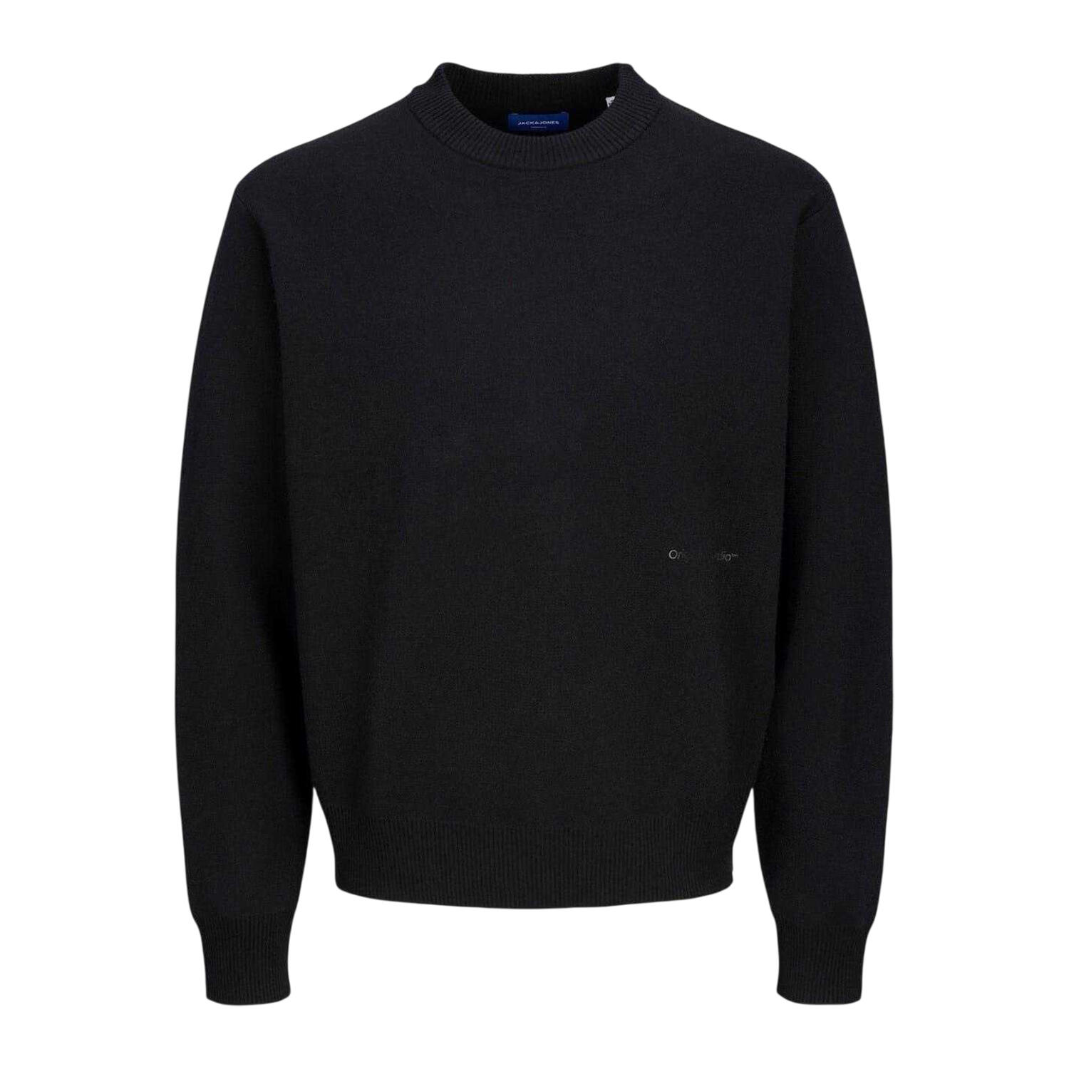Jack And Jones Mens Crew Neck Regular Long-Sleeved Jumper