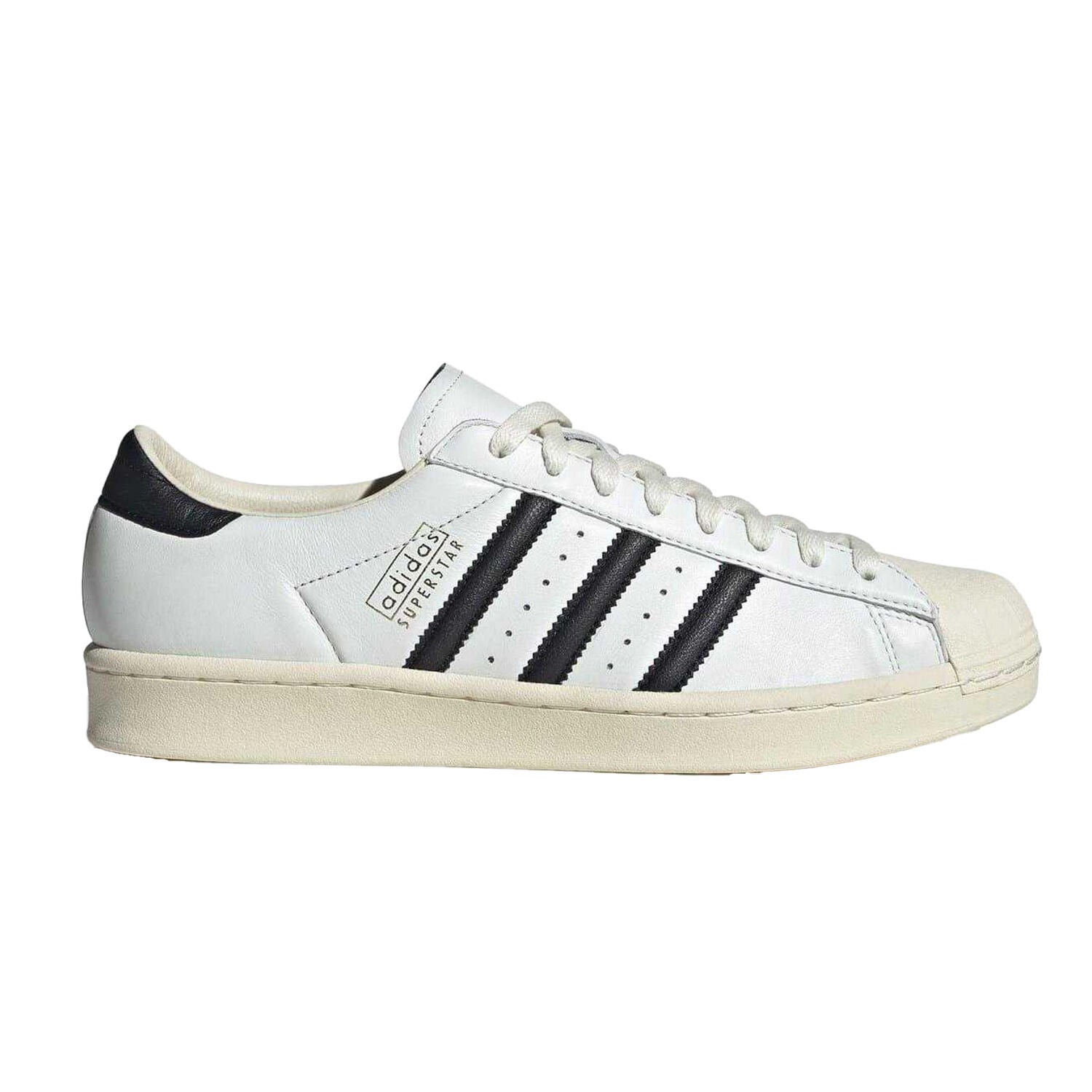 Adidas Mens Superstar Shell Leather Trainers