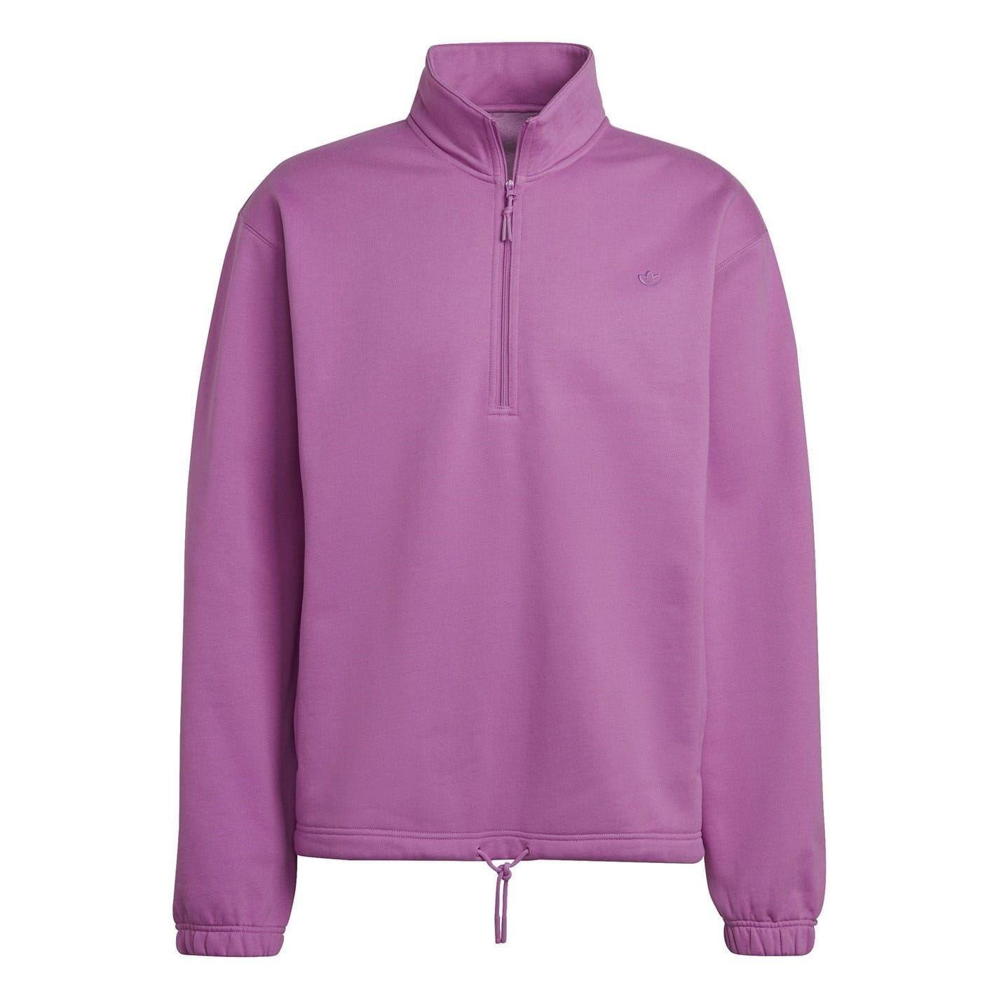Adidas Mens Adicolor Contempo Half Zip Sweatshirt