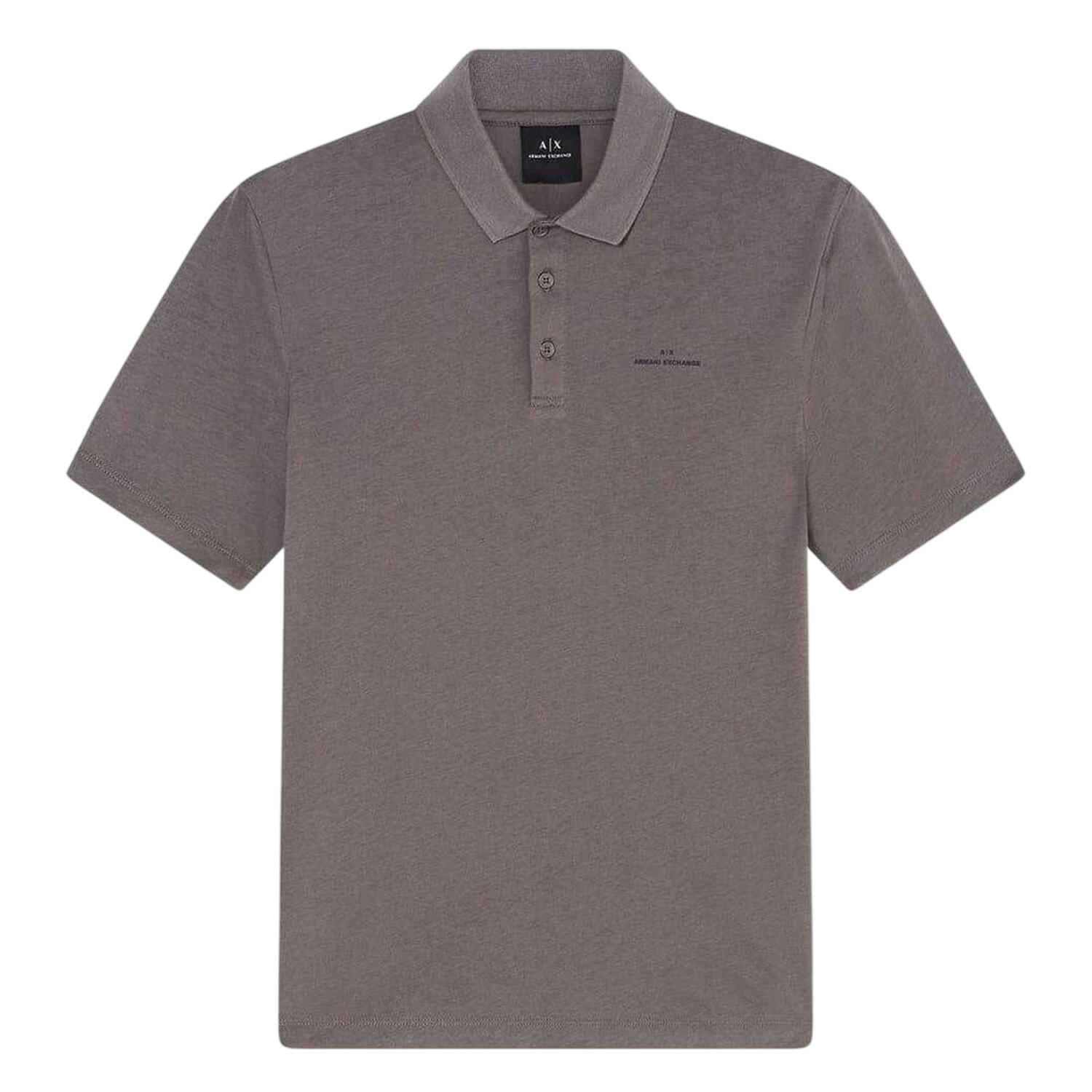 Armani Exchange Mens Collared Short-Sleeved Polo Shirt