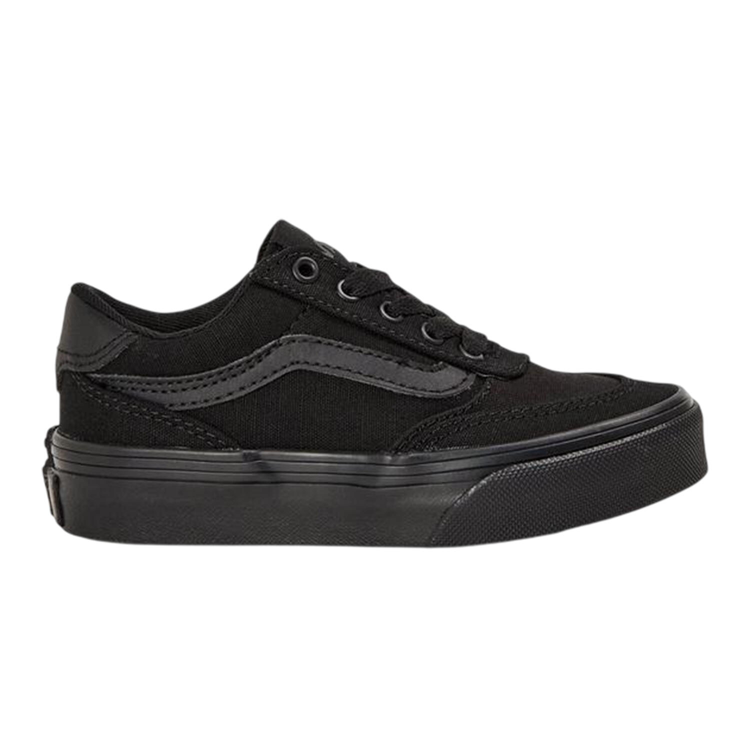 Vans Mens Brooklyn Canvas Low Cut Platform Shoes