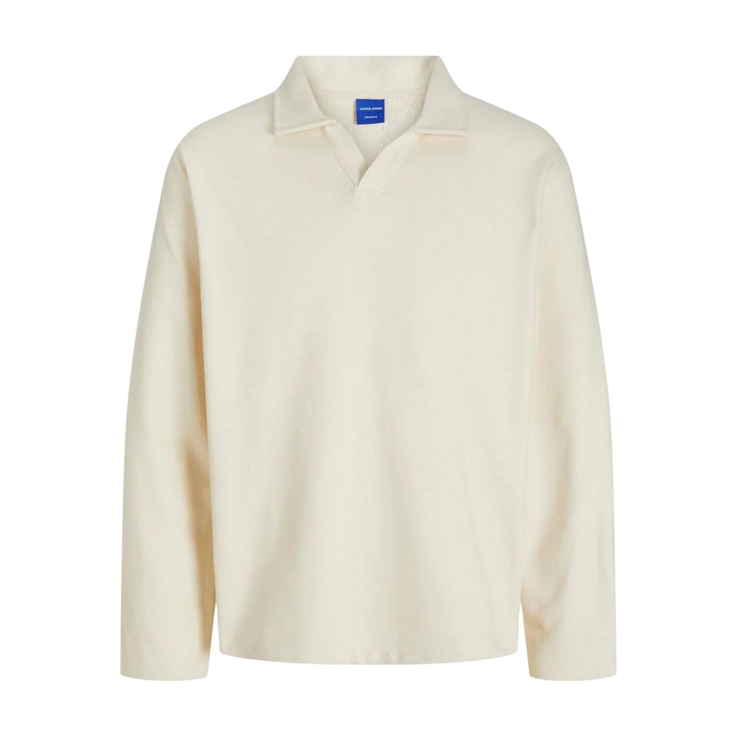 Jack And Jones Mens Split Neck Relaxed Fit Sweatshirt