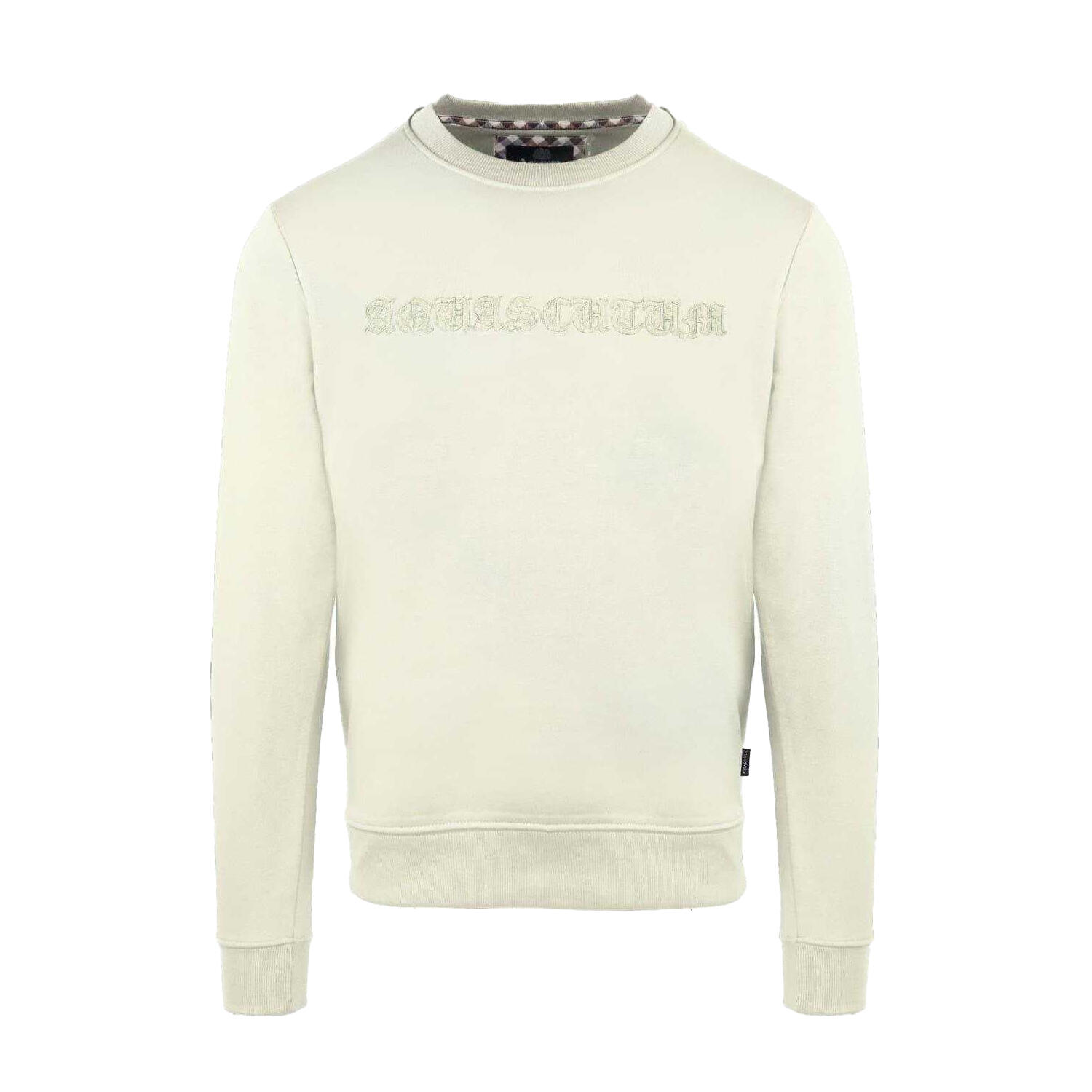 Aquascutum Mens Ribbed Collar Sweatshirt