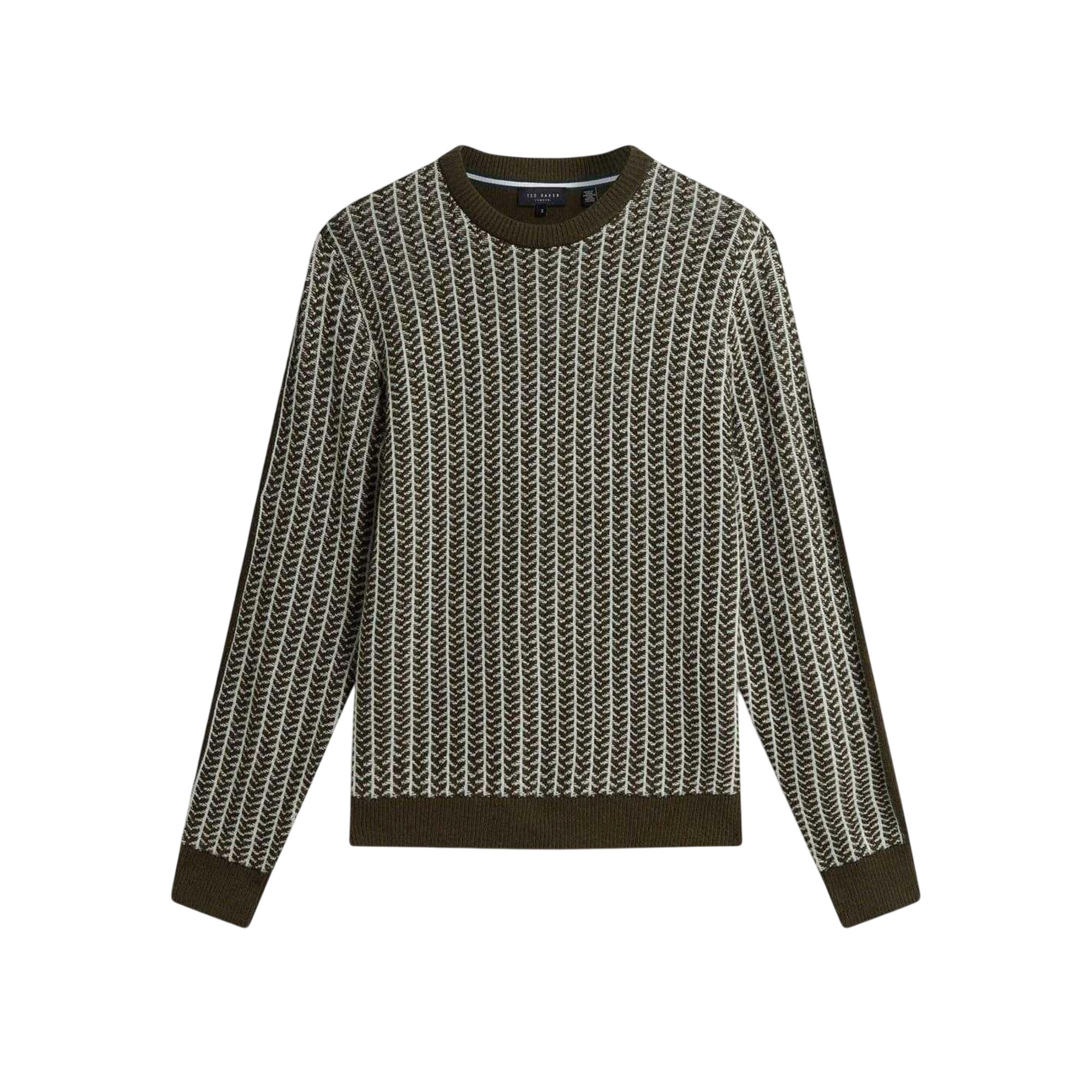Ted Baker Mens Textured Tailored Sweatshirt