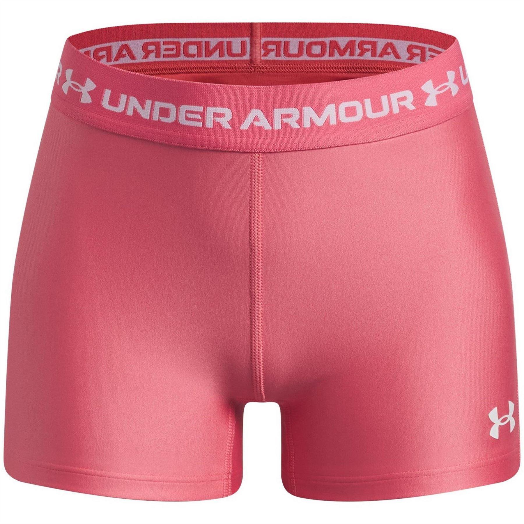 Under Armour Girls HeatGear Workout Compression Shorts