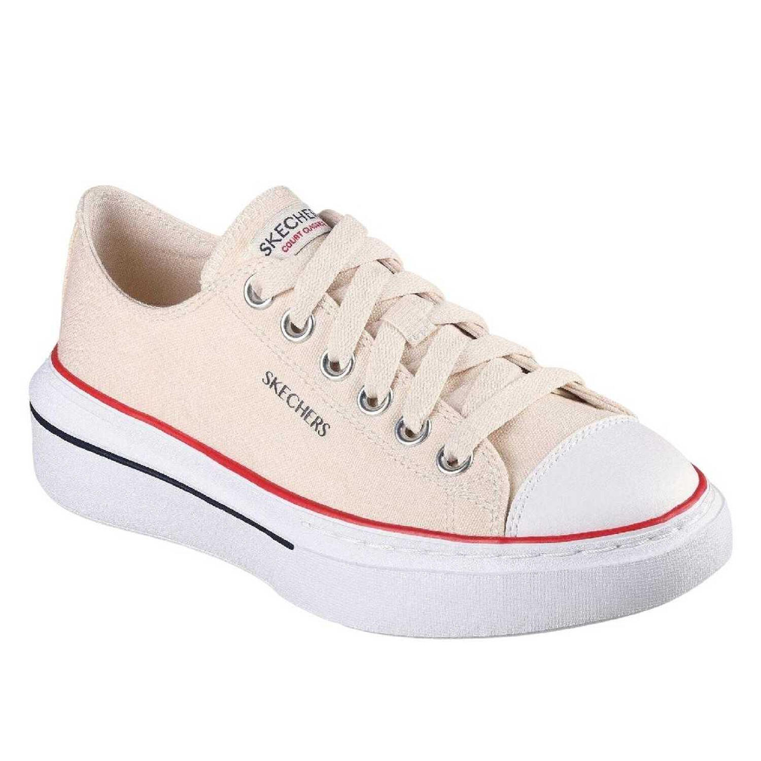 Skechers Womens/Ladies Cordova Canvas Platform Trainers