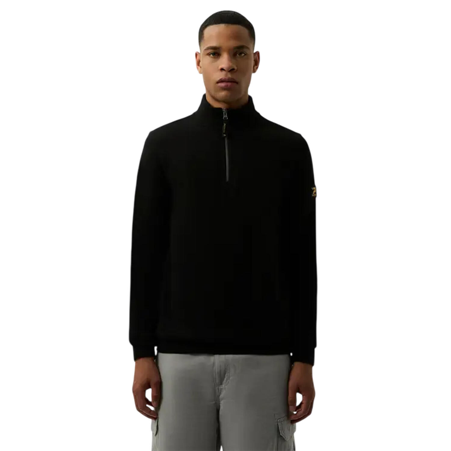 Patrick Mens Quarter Zip Regular Long-Sleeved Sweatshirt